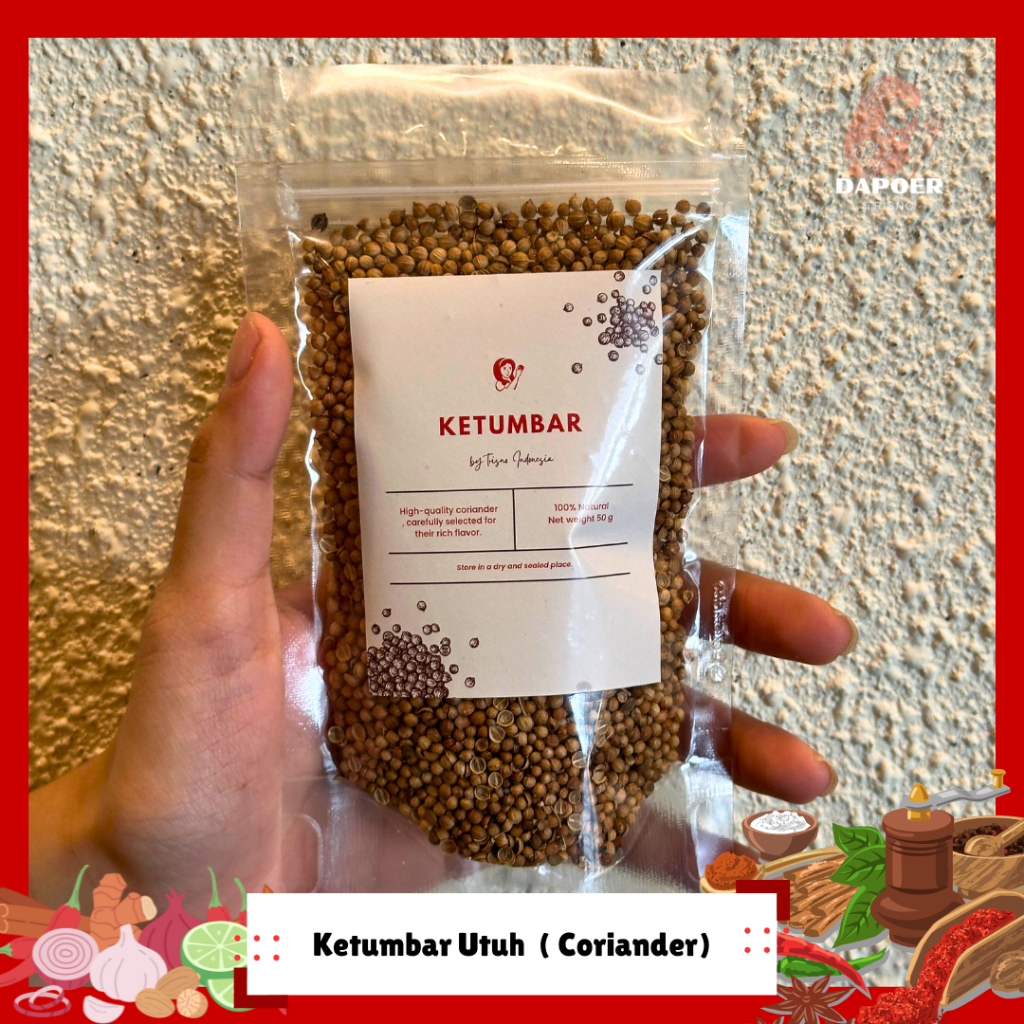 

Ketumbar Utuh Premium Asli Organik - 100 gr