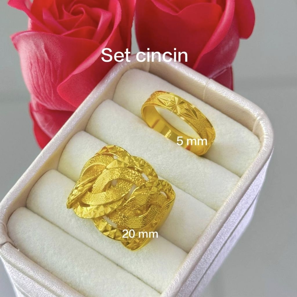 Perhiasan Mas Bangkok lapis emas 99% mirip emas asli