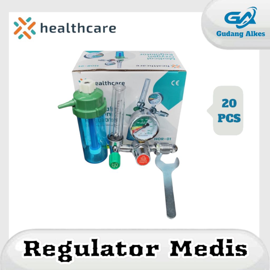 Regulator Oksigen Medis 10Pcs   Regulator Oksigen Healthcare 20PCS Regulator Kesehatan Medis