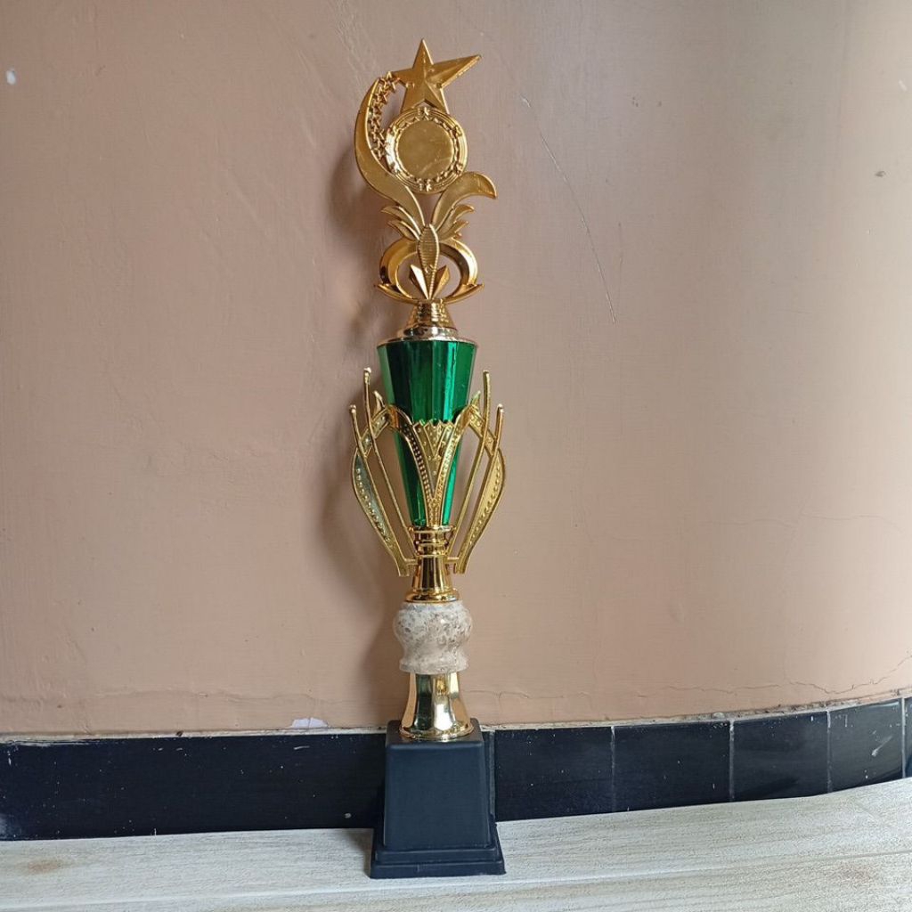 PIALA OSLO KECIL HIJAU | PIALA SET DAN SATUAN | PIALA MURAH