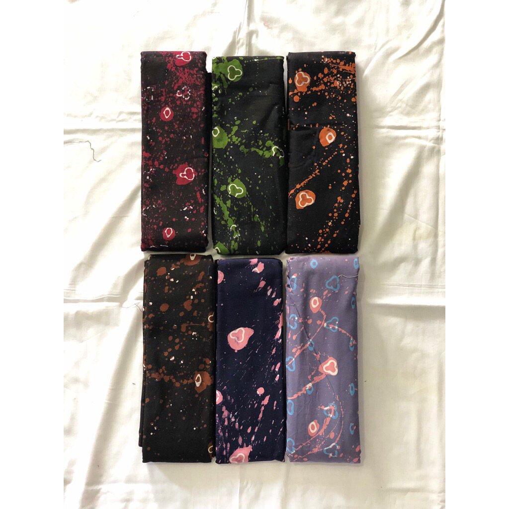 KAIN BATIK TIE DYE LOVE//BATIK TASIK//SARUNG WANITA