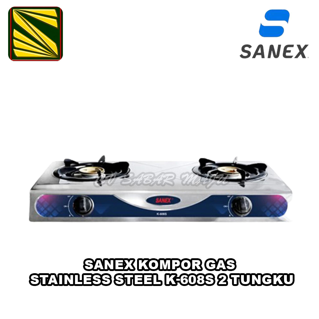 Sanex Kompor Gas 2 Tungku K,608S