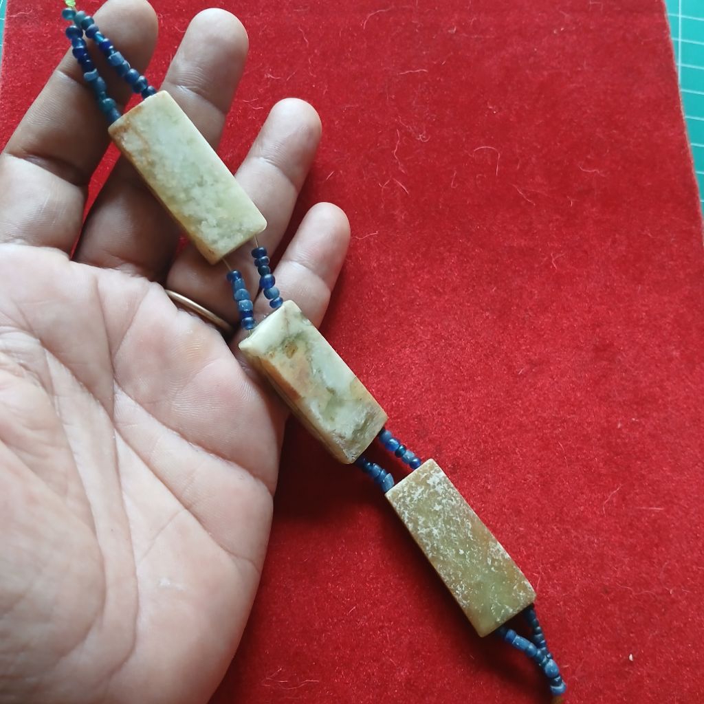 Koleksi Temuan Galian Tanah Manik Monte KUNO Batu Jenis Giok