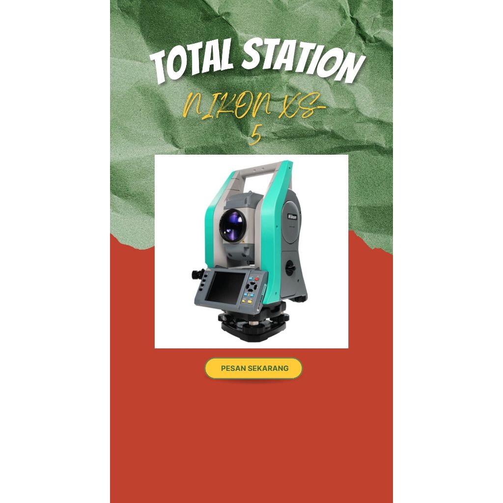 Total Station Nikon XS-5 Reflectorles / Total Station Nikon Xs-5