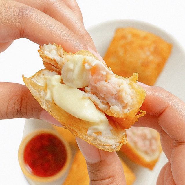 

Dimsum Keju Lumer Crot Goreng Ayam 4 pcs
