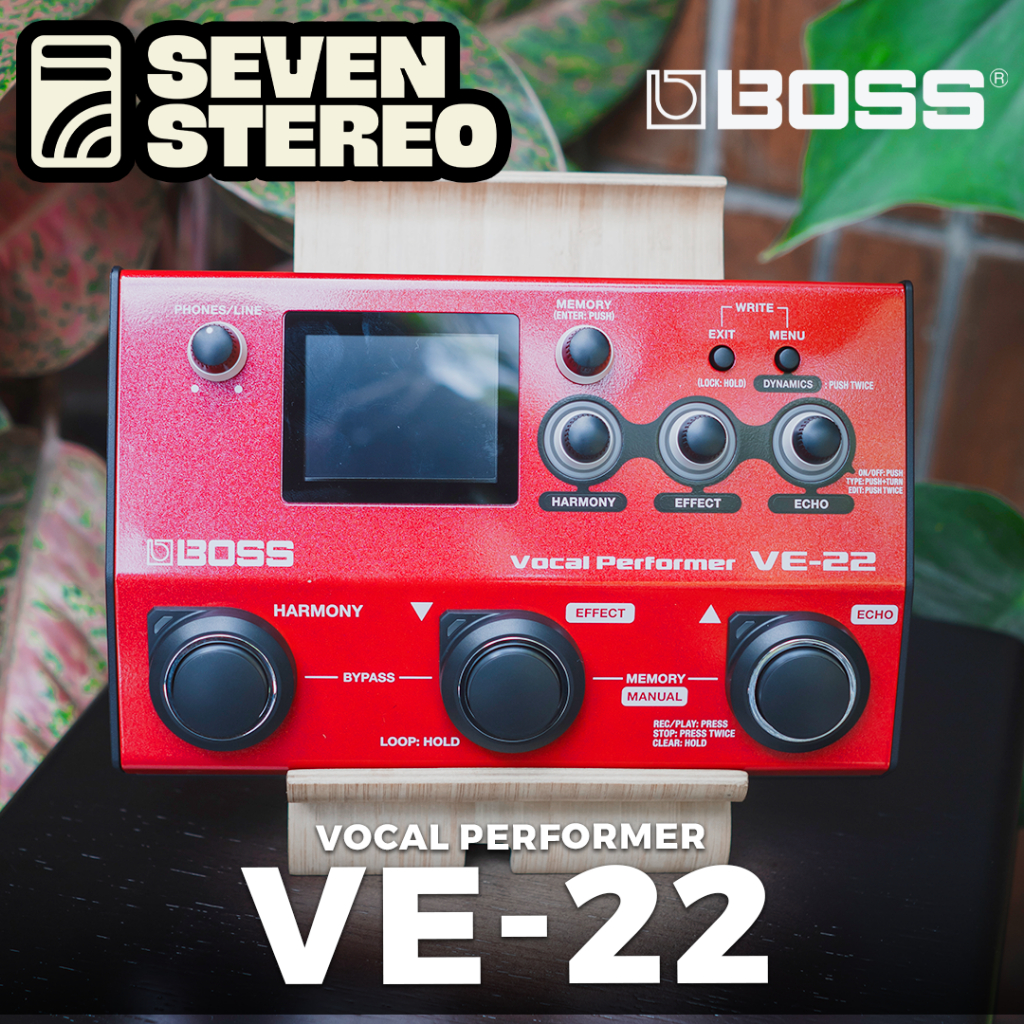 Boss VE22 VE-22 Vocal Effect Processor - Efek Vocal