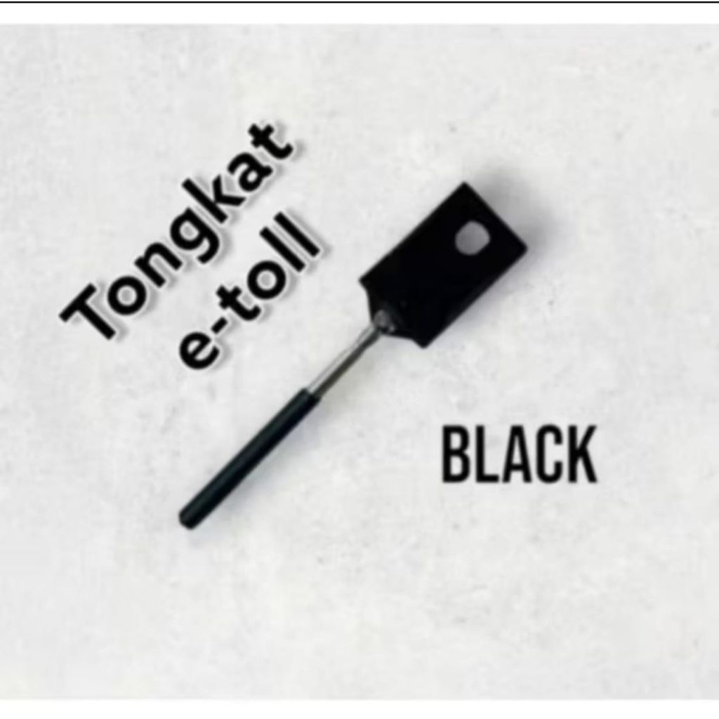 Tongkat E Toll hitam/E-Toll Tongkat Premium Fleksibel/Tongkat E-Toll Panjang Pendek