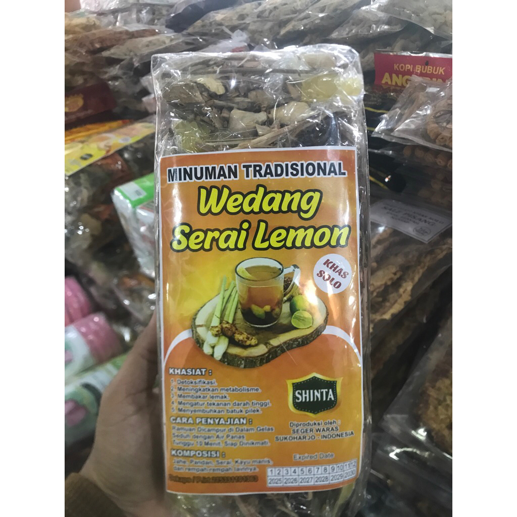 

WEDANG SERAI JAHE ISI 10
