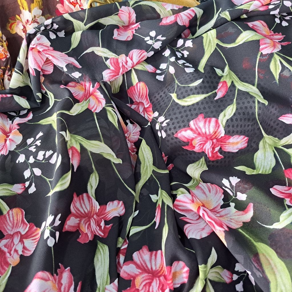 kain ceruti | kain ceruti motif | kain ceruti premium | kain ceruti babydol motif kembang | kain cer