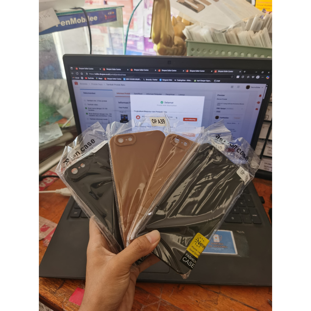 OPPO A39 / OPPO A57 Casing SoftCase ProCamera Silicone Matte