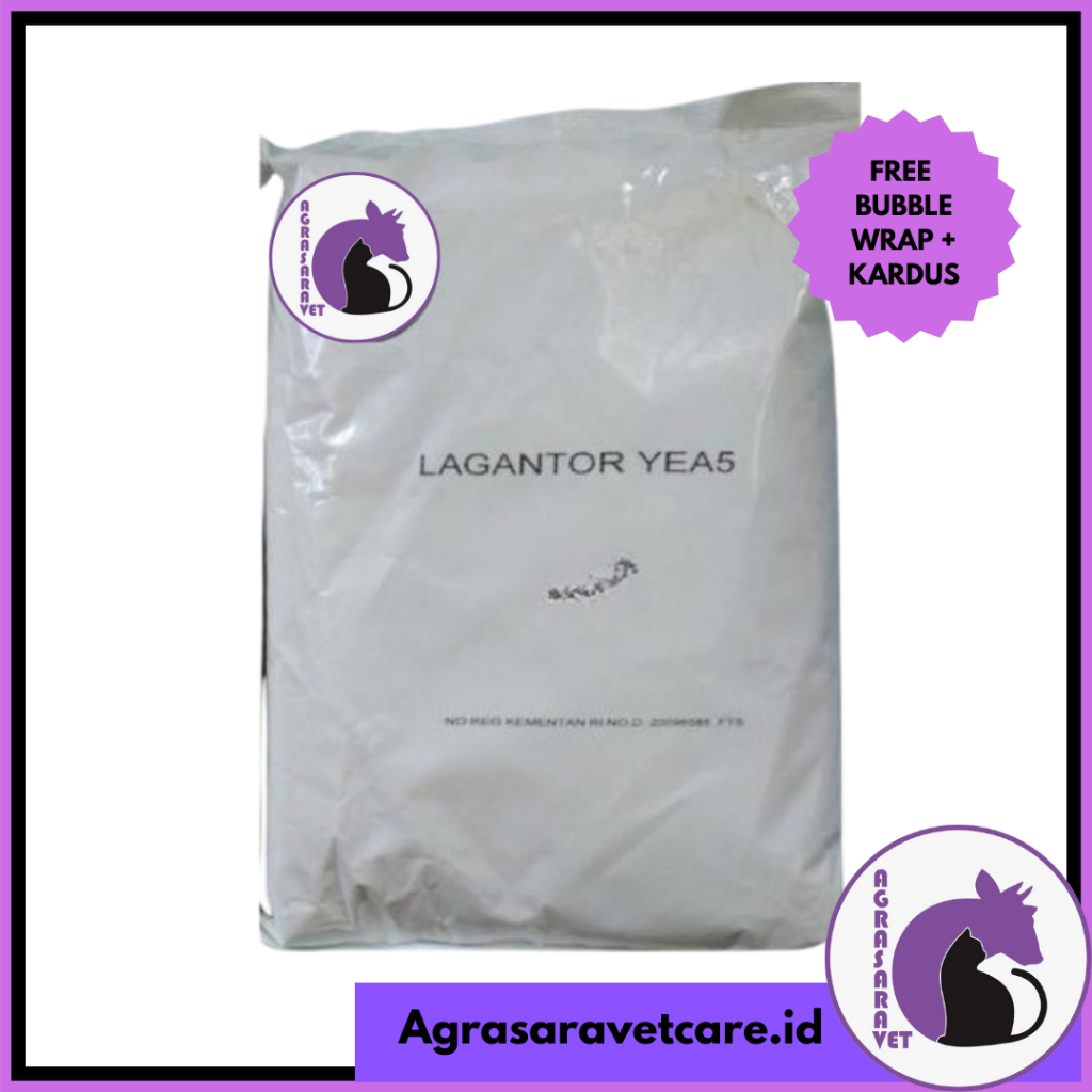 Lagantor YEA5 kemasan 1 kg- PREMIX MINERAL dan PROBIOTIK SAPI PERAH untuk meningkatkan produksi susu