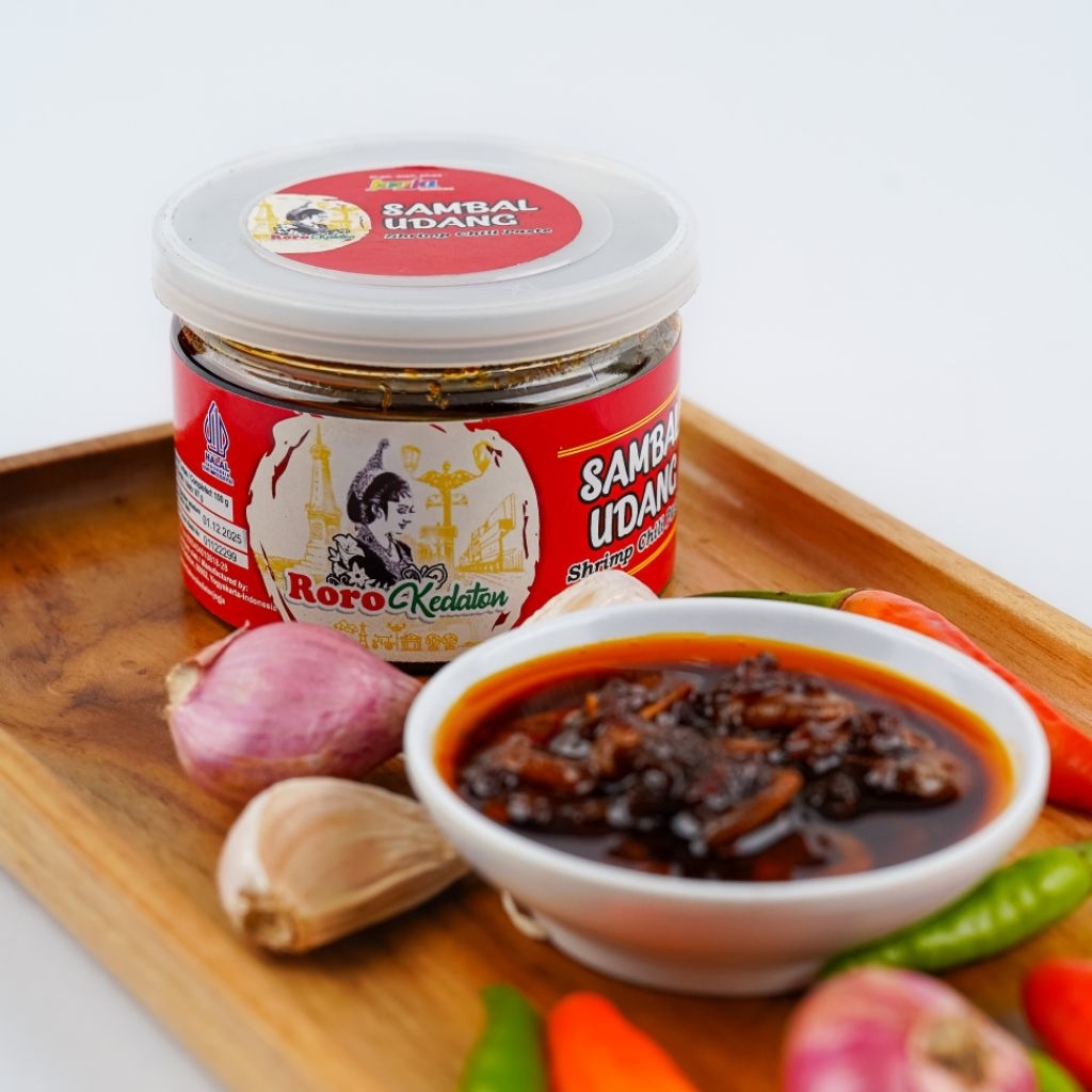 

Roro Kedaton Sambal Udang Berat 100g