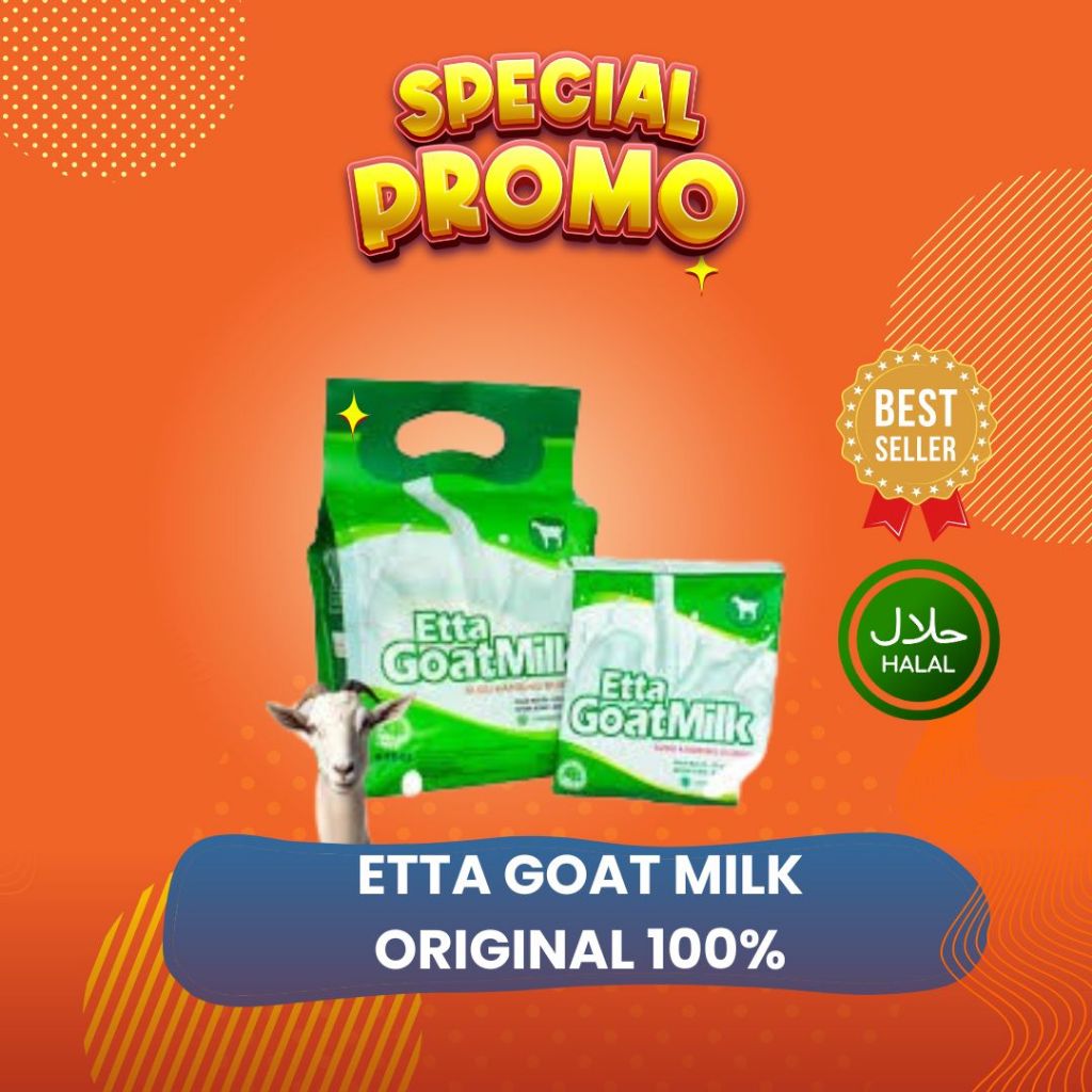 

Susu Kambing Etawa Etta Goatmilk Original Bubuk Sehat Alami Tinggi Kalsium