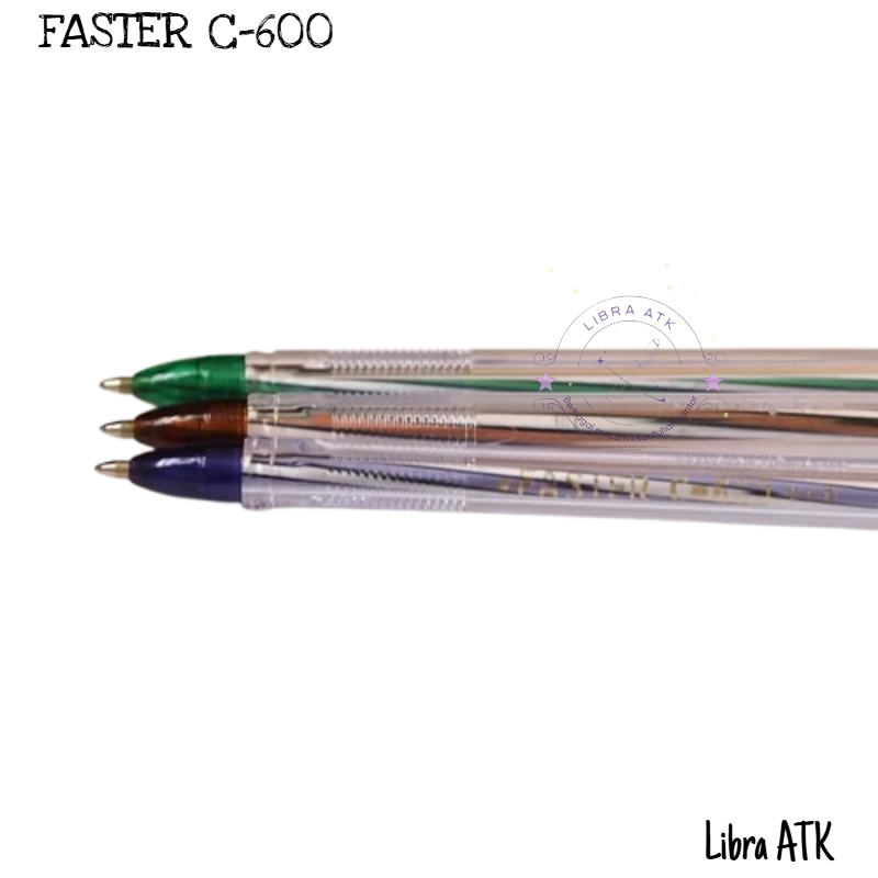 

FASTER C-600 Ballpoint 0.7mm Murah Per PCS