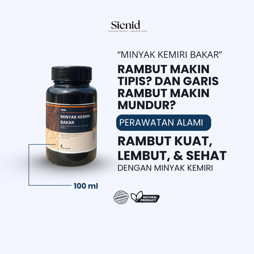 Minyak Kemiri Bakar Minyak Kemiri Penumbuh Rambut Penumbuh Rambut Cepat Penumbuh Rambut Botak Minyak