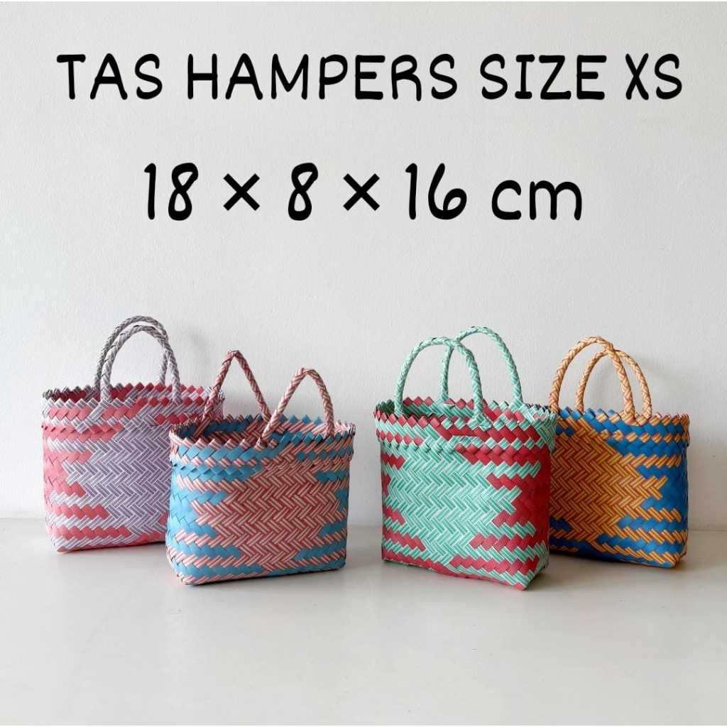 

TAS HAMPERS XS 18x8x16 / TAS ANYAMAN / TAS SOUVENIR