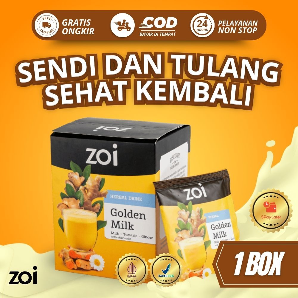 

Susu Kambing Etawa ZOI Golden Milk [1 BOX] – Ramuan Sakti GERD, Maag, Asam Lambung, Encok, Semua Luluh