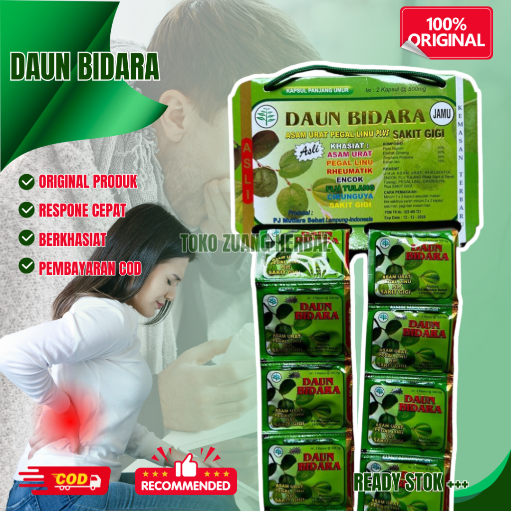 

Kapsul Cap Daun Bidara Original 10 Sachet