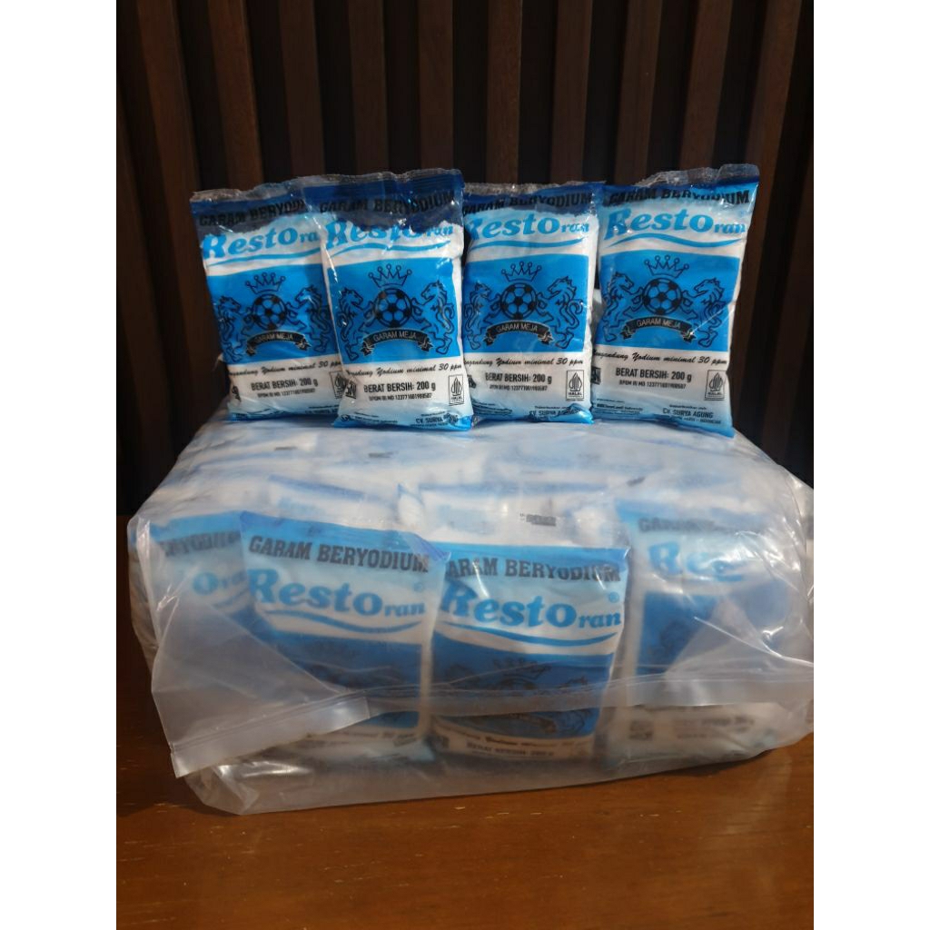 

Garam halus Resto 200gr