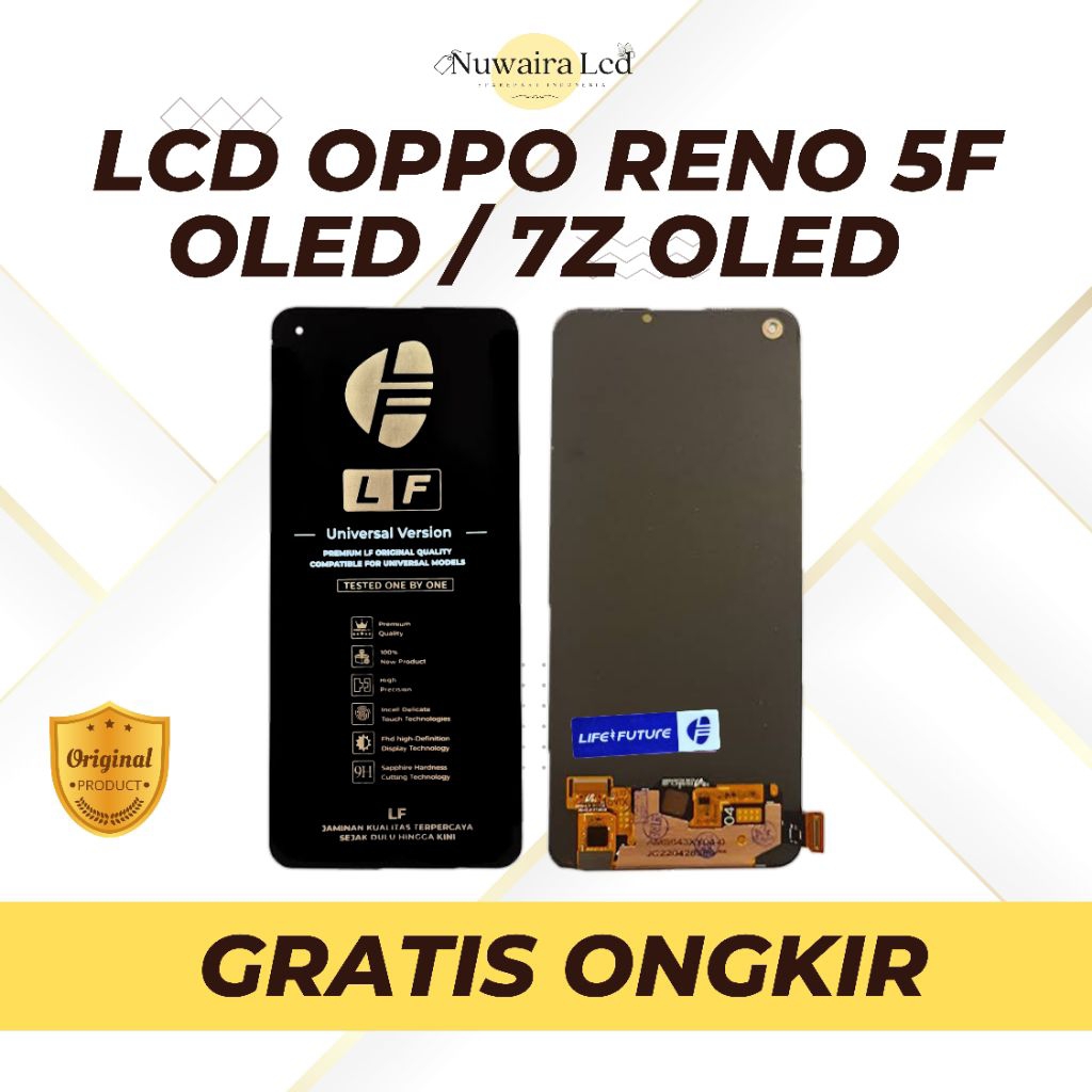 Lcd Oppo Reno 5F Oled/ 7Z Oled Original Fullset Touchscreen Life Future sangat murah