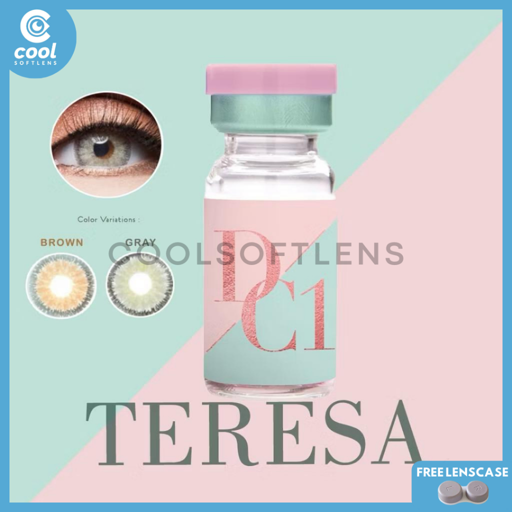 Softlens DREAMCOLOR TERESA 14,5 MM Normal & Minus (-0,50 S/D -6,00) By Dream Color 1 / Soflen Teresa
