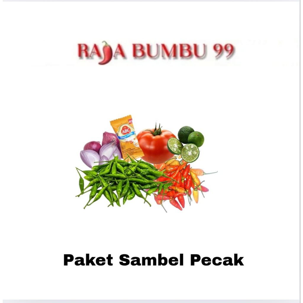 

Paket Sambel Pecak – Khas Sunda | Bahan Lengkap dari RAJA BUMBU 99