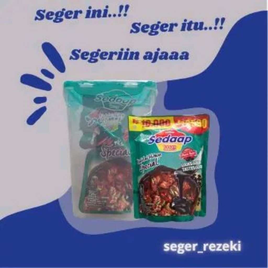 

KECAP MANIS SEDAP 725 GRAM & 270 GRAM
