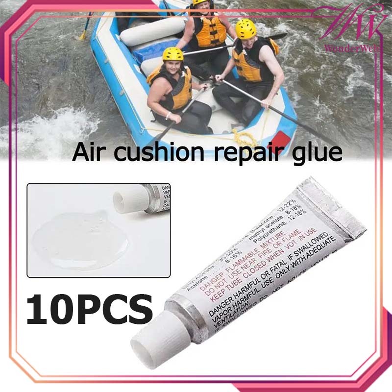 10pcs/Set Lem Kolam Renang Anak Bocor Lem Kasur Angin Bocor Lem Tambal Kolam Renang Anak Lem Perahu 