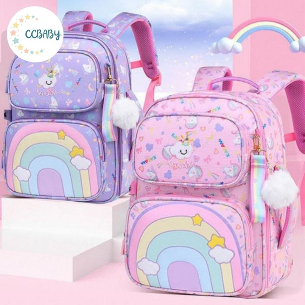 TAS SEKOLAH ANAK PEREMPUAN TAS RANSEL SEKOLAH IMPORT ANAK ANTI AIR TAS ANAK SD TAS SEKOLAH ANAK SD