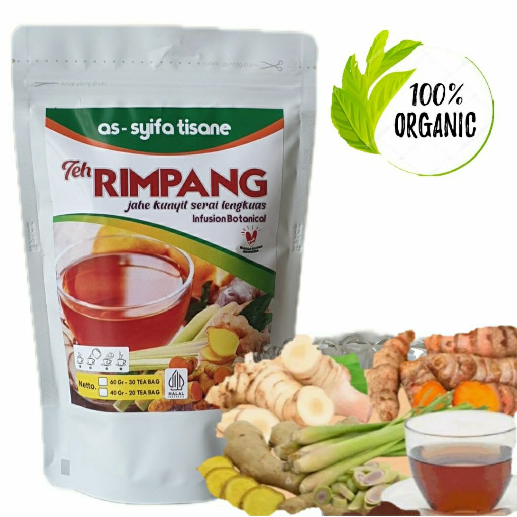 

TEH RIMPANG,TEH DETOX,TEH JAHE,KUNYIT,SERAI,&LENGKUAS