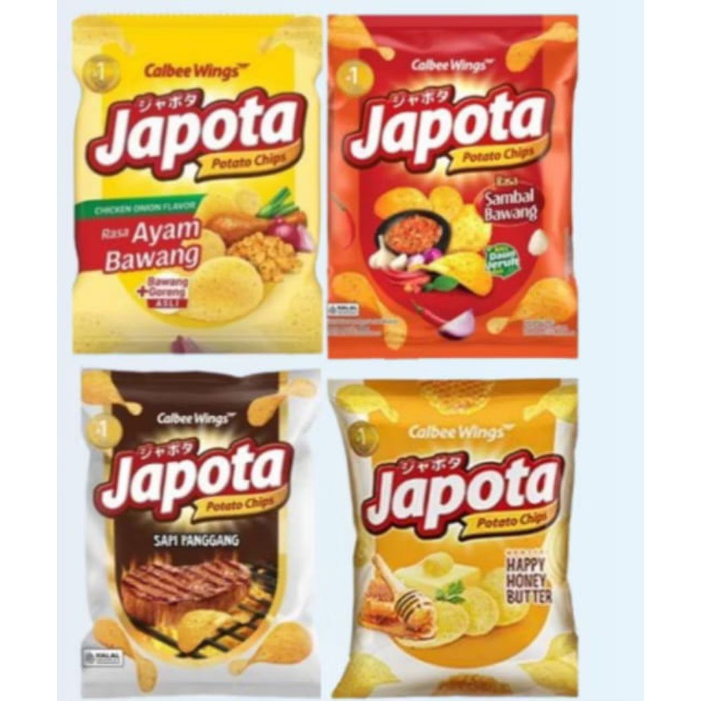 

JAPOTA POTATO CHIPS KERIPIK KENTANG 68gr
