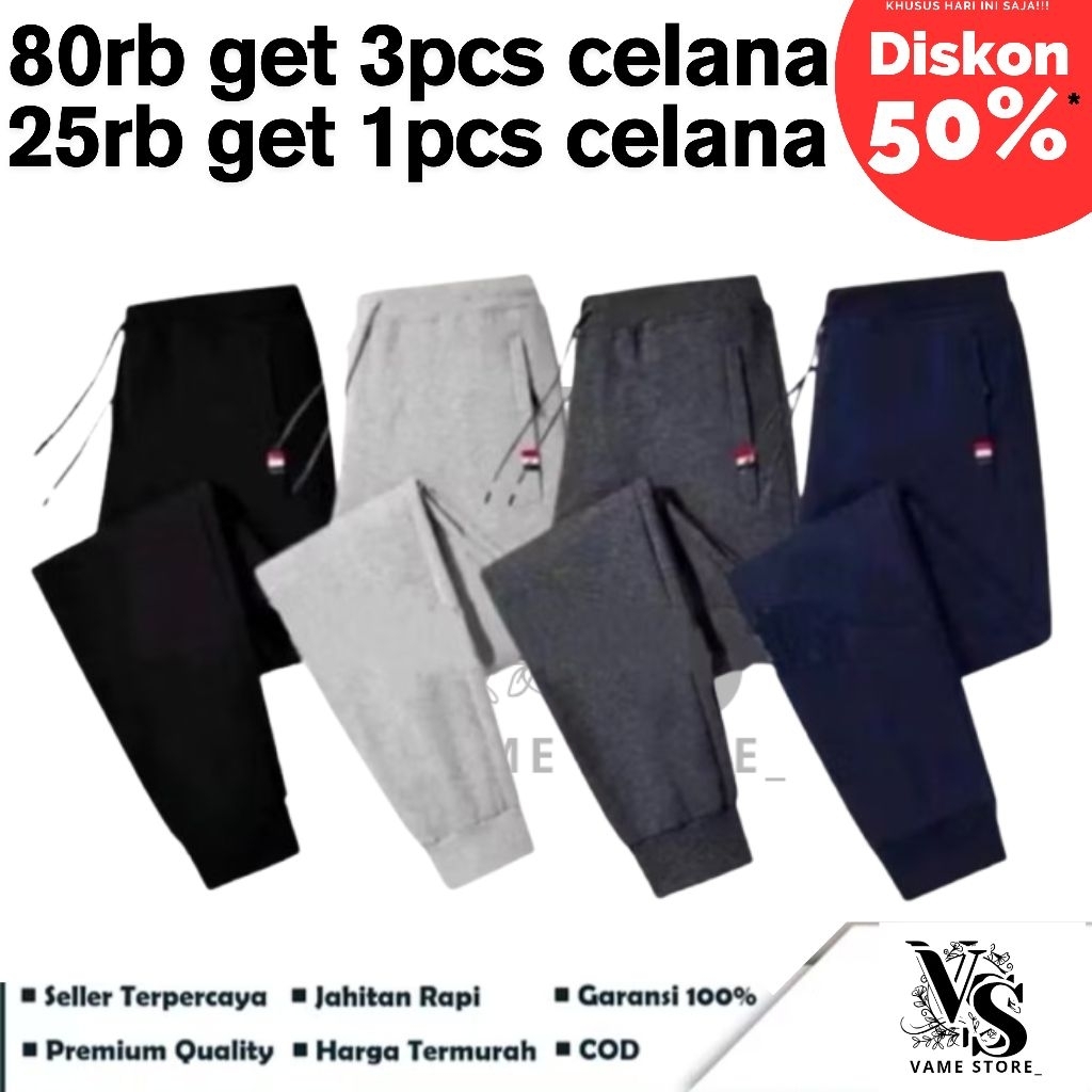 Celana Joger Pria unisex Panjang, Celana Joger Pria Dewasa, Celana Panjang Joger Pants Pria