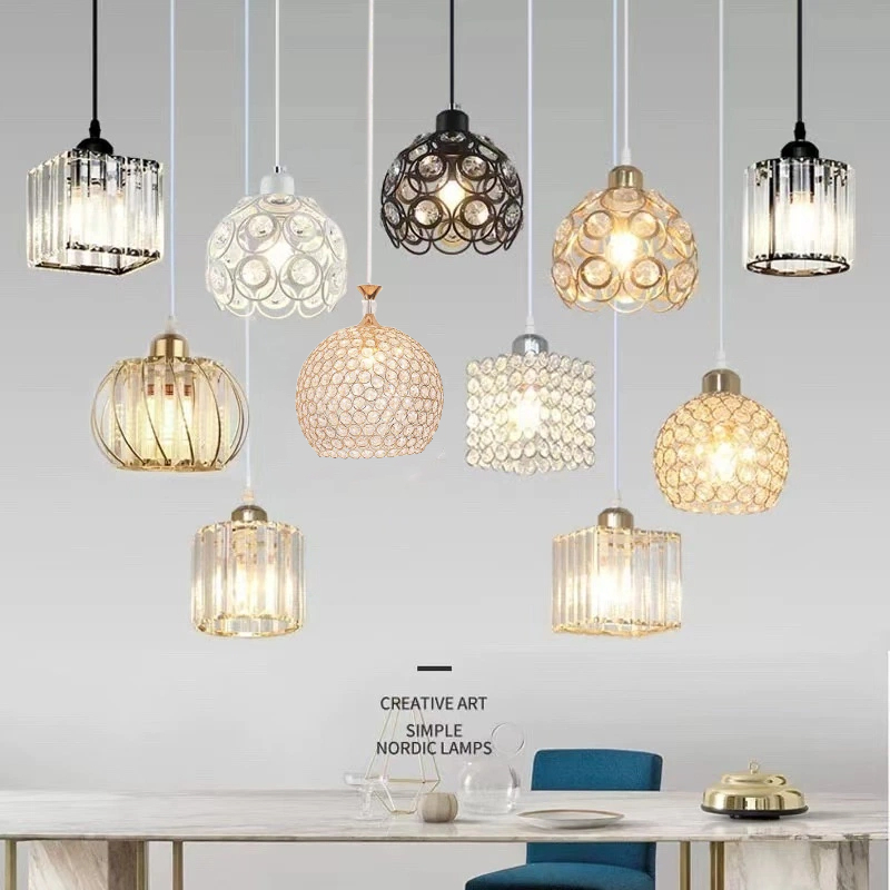 Lampu Gantung Minibar Kristal Modern Minimalis Lampu Hias Gantung Lampu kristal plafon rumah