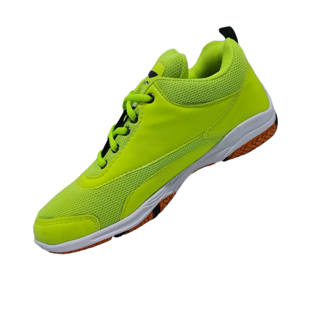 Sepatu Pria Badminton SLD Hijau Stabilo Olahraga Sport
