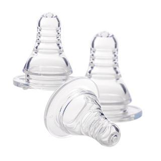 [10PCS / 20PCS] 3.7cm Puting Dot Bayi Peristaltic Slim Neck Nipple Murah Dot Bayi botol susu