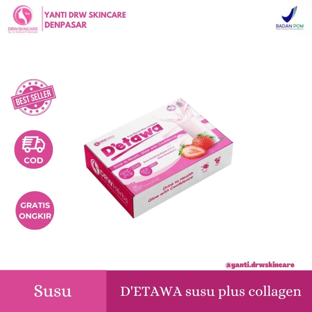 

D'ETAWA Susu Etawa plus Collagen Drw Skincare