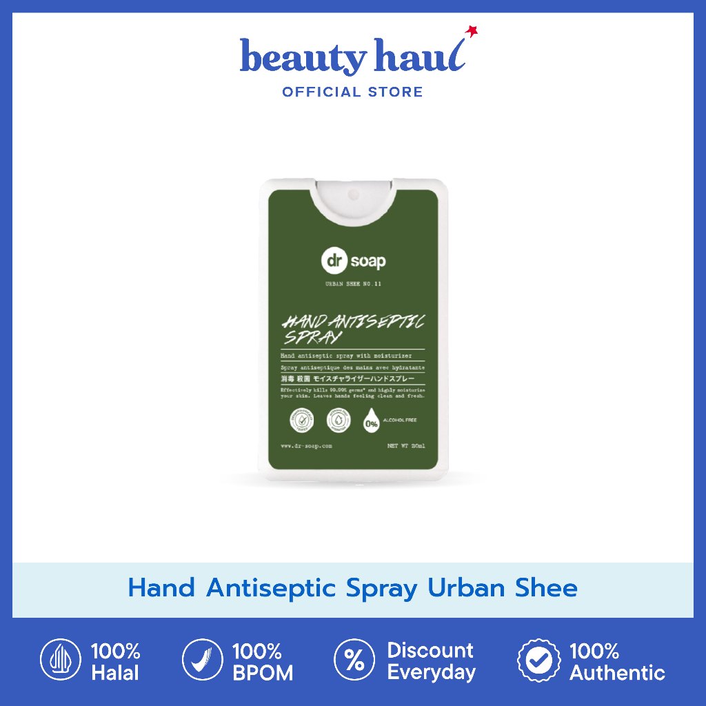 DR SOAP Hand Antiseptic Spray Urban Shee