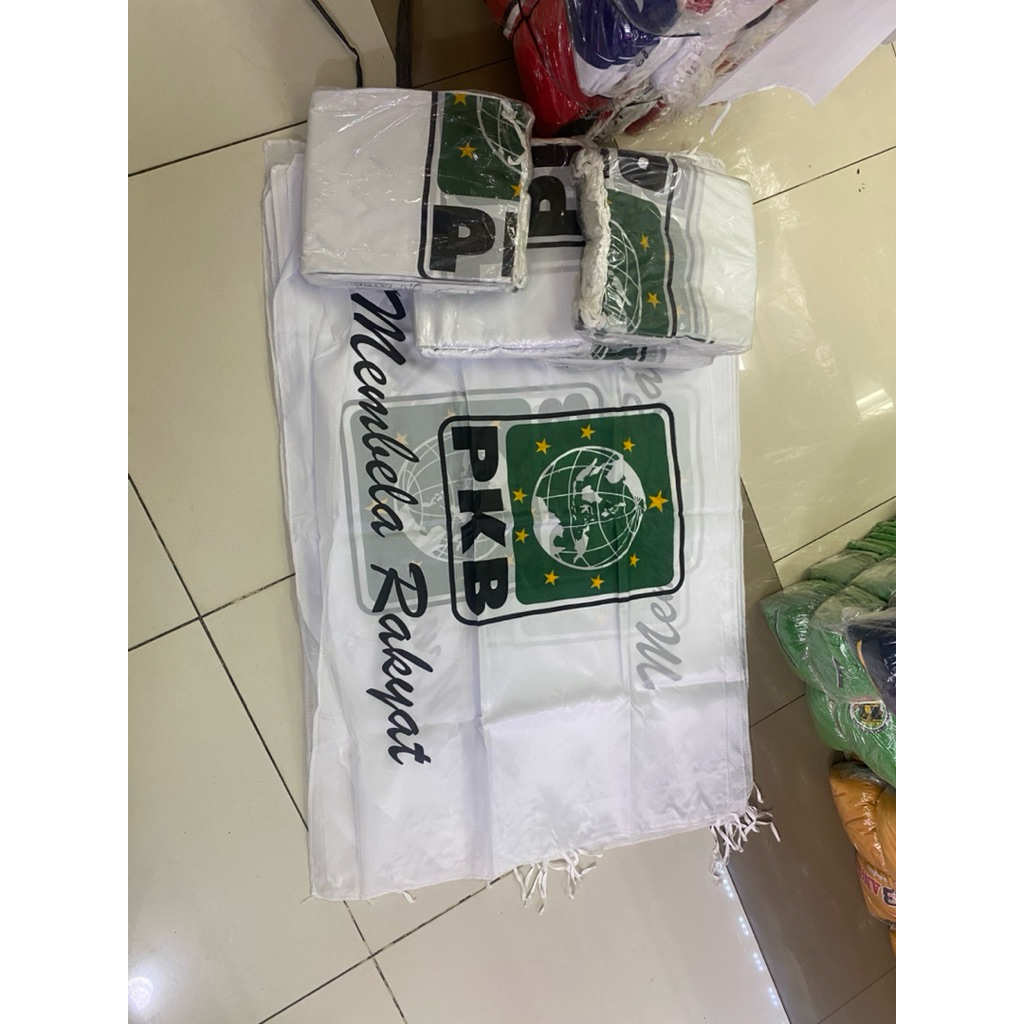 Bendera Partai 60 x 90 | Bendera pkb 60 x 90 | partai pkb | atribut partai | atribut pkb