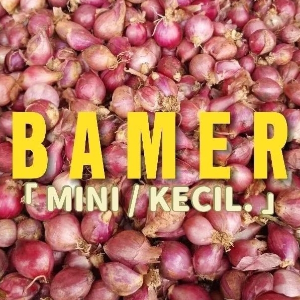 

Bawang merah 1kg Ukuran Kecil halus Mini asli dari Garut bamer garut segar fresh