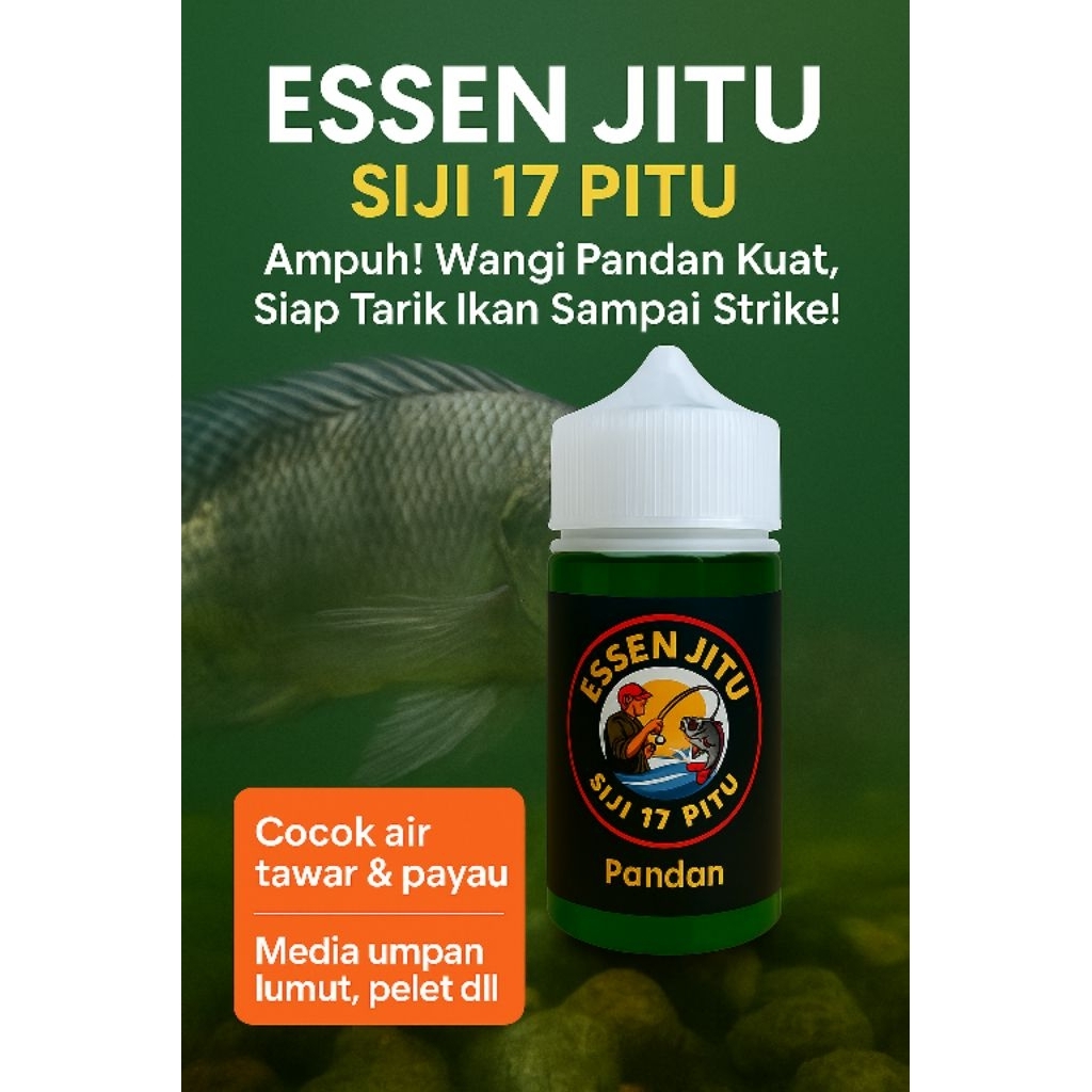 JITU ESSEN Ikan Nila mas Aroma PANDAN MENYENGAT