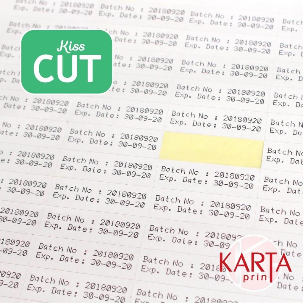 

Cutting/Potong STIKER A3 - bentuk STANDARD (KISS CUT)
