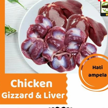 

Hati empela Ayam - empela saja