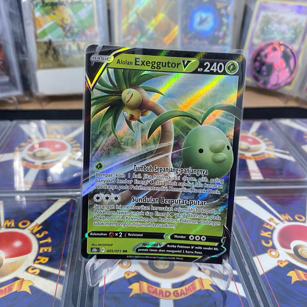 Alolan Exeggutor V 005/071 TCG Pokemon Indonesia