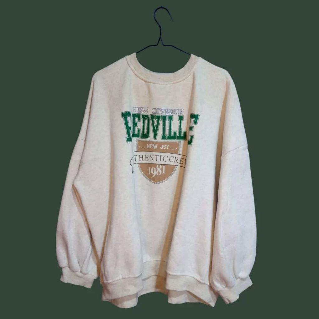 [FLW] Second Sweater REDVILLE oversize Crewneck