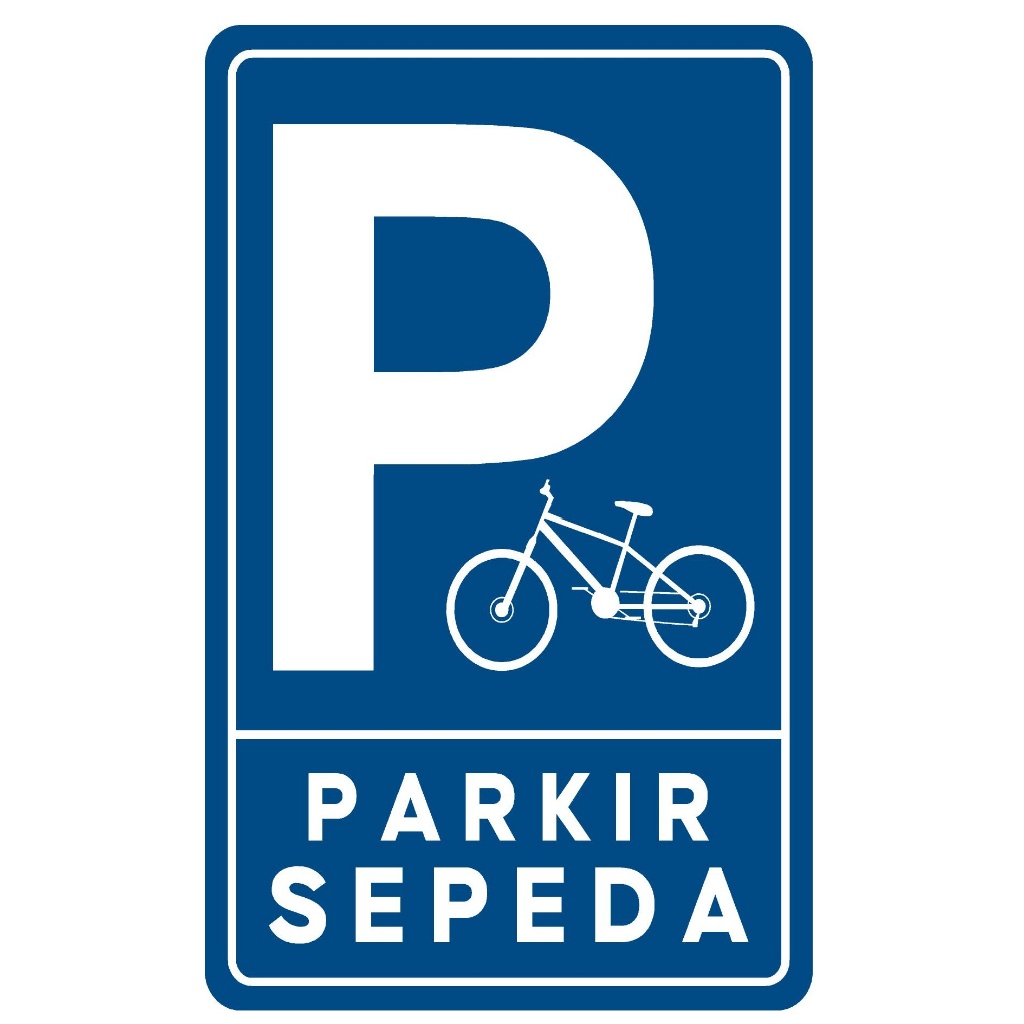 

STIKER PARKIR SEPEDA BICYCLE PARKING LABEL