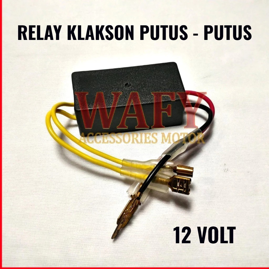 Relay Suara Putus Putus Relay Telolet Modul Suara Klakson Motor Mobil Suara Putus Putus 12 Volt Dc