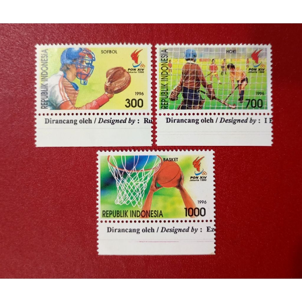 

PRANGKO INDONESIA PON XIV 1996 SET LENGKAP MINT