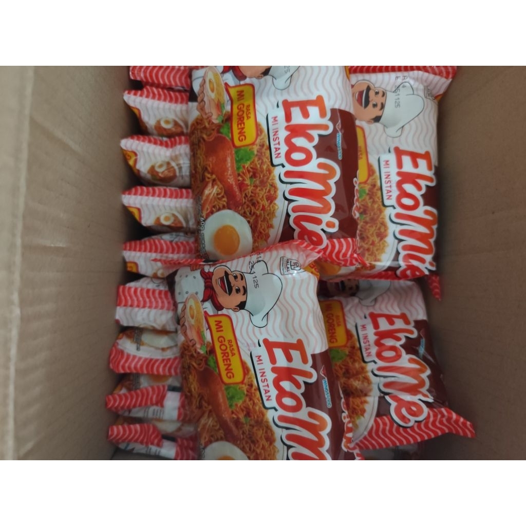 

Ekomie Goreng Mie Instan Kemasan 60gr 1dus isi 40pcs
