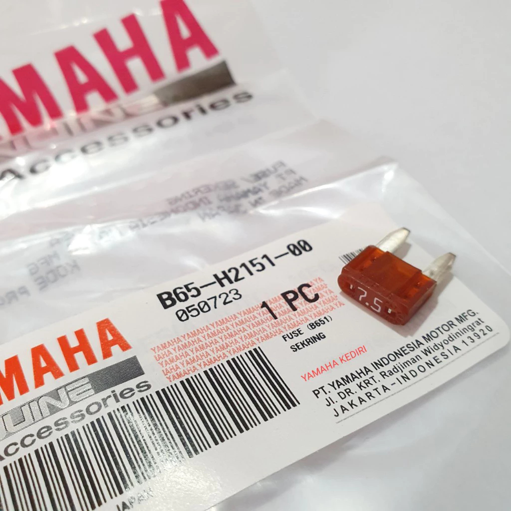 Sekring 7,5A Aerox155 Lexi Nmax New / B65-H2151-00 (harga satuan)