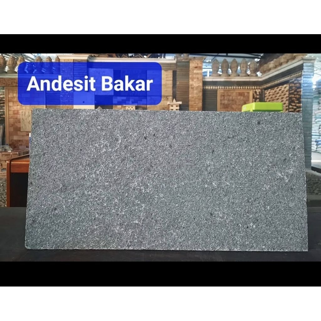 Batu Alam Andesit Bakar (Batu Alam Dinding, Batu Alam Carport, Batu Alam Rumah)